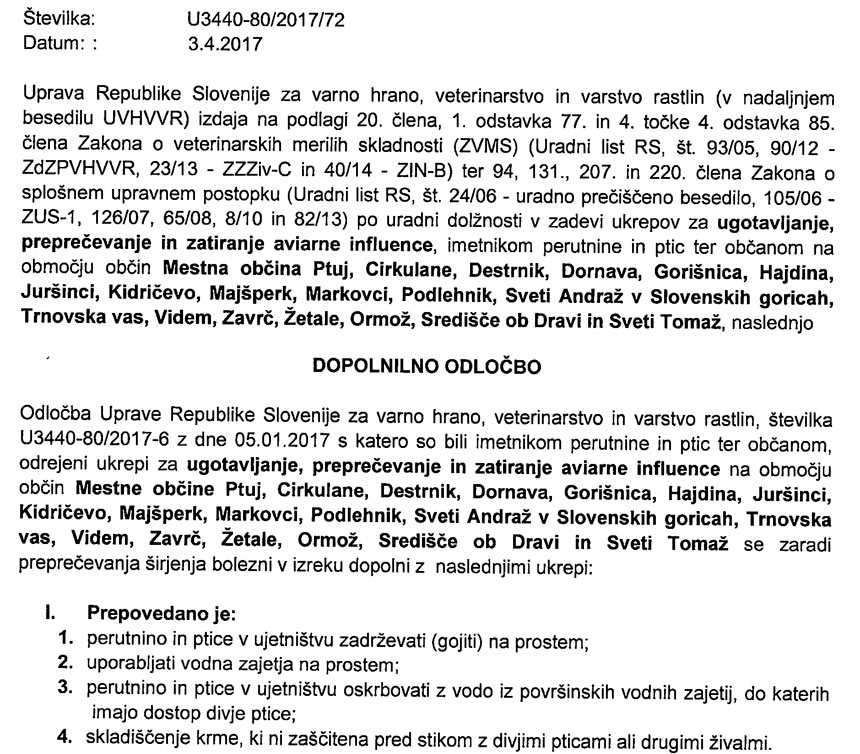 Dopolnilna odločba